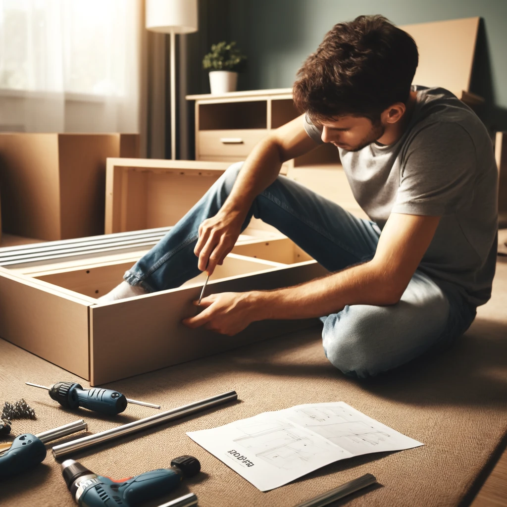 Montagem mobiliário